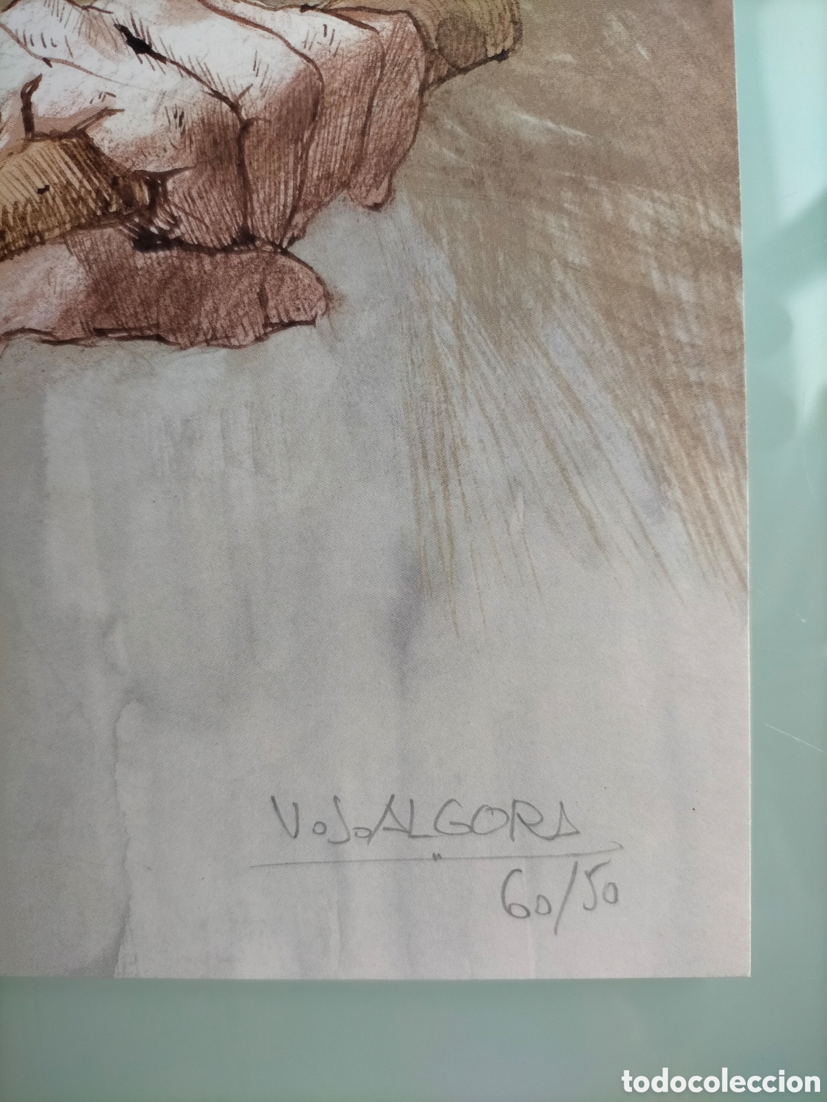 Arte: Litograf&iacute;a V.S. Algora _ La mosca en el periscopio - Foto 3