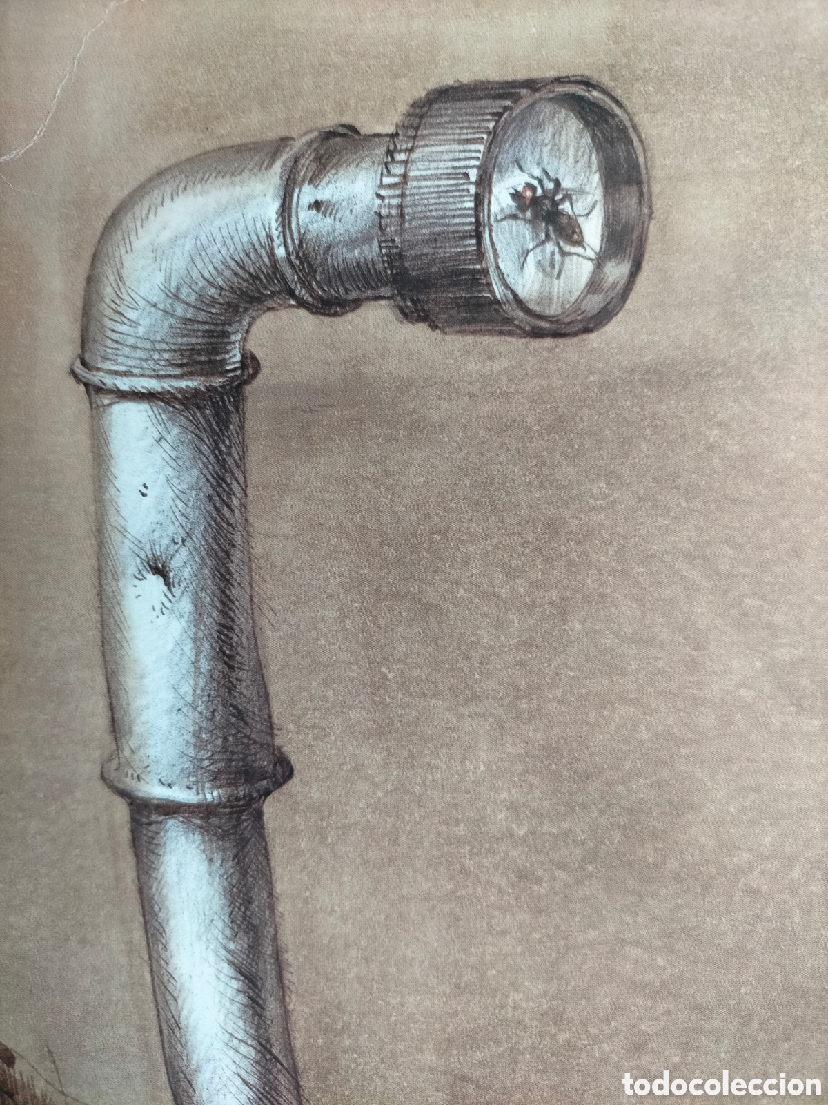 Arte: Litograf&iacute;a V.S. Algora _ La mosca en el periscopio - Foto 4