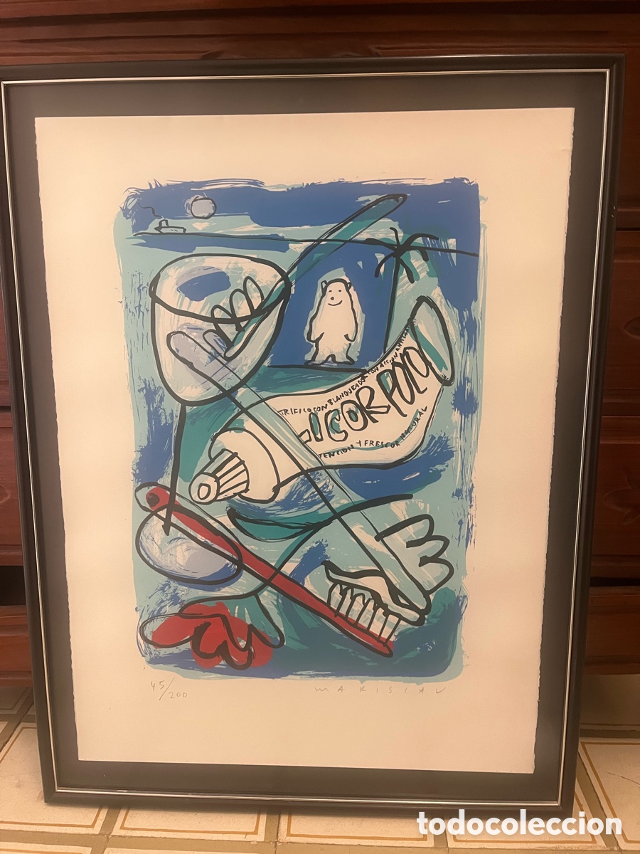 Arte: Serigrafia Javier Mariscal. Original y perfecta.. - Foto 1