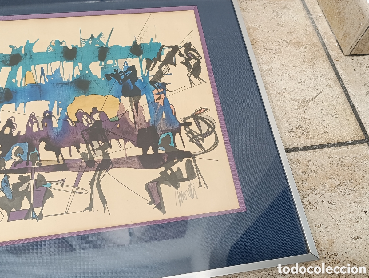 Arte: Litograf&iacute;a Raymond Moretti - Foto 3
