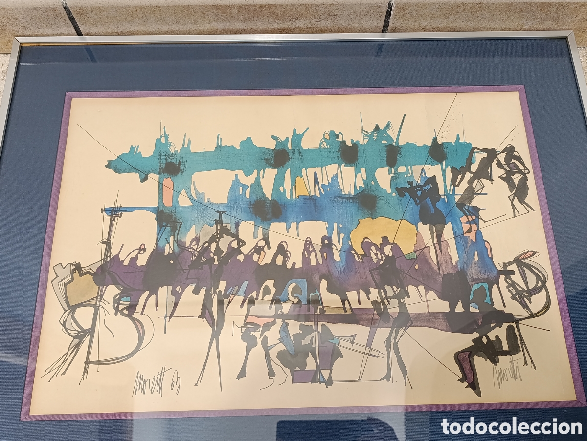 Arte: Litograf&iacute;a Raymond Moretti - Foto 5