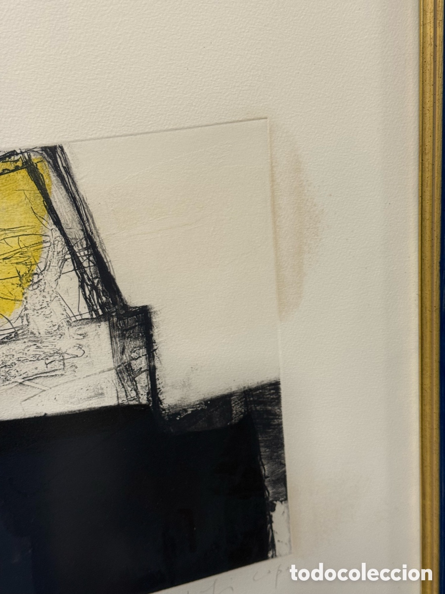 Arte: Litograf&iacute;a de Joaqu&iacute;n capa arte abstracto - Foto 4