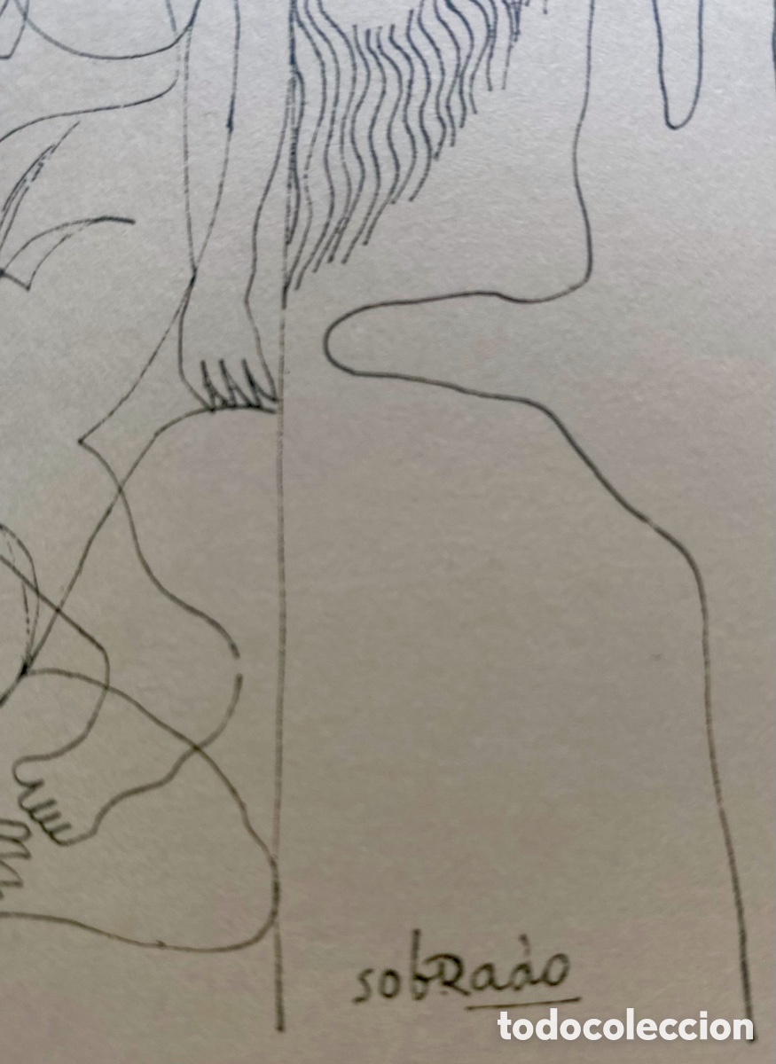 Arte: Litograf&iacute;a Sobrado dibujo m&uacute;ltiple - Foto 6