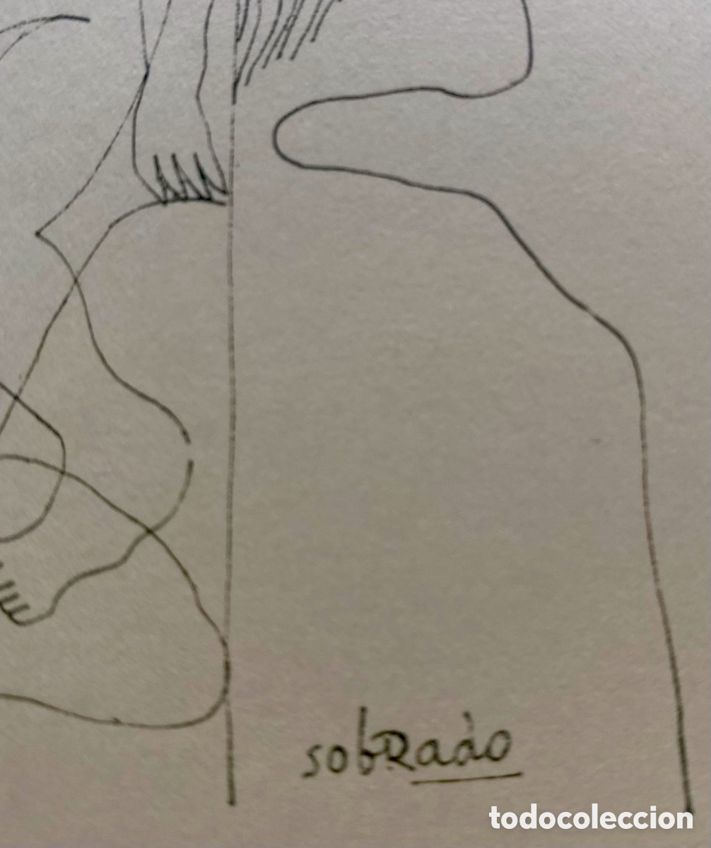 Arte: Litograf&iacute;a Sobrado dibujo m&uacute;ltiple - Foto 7