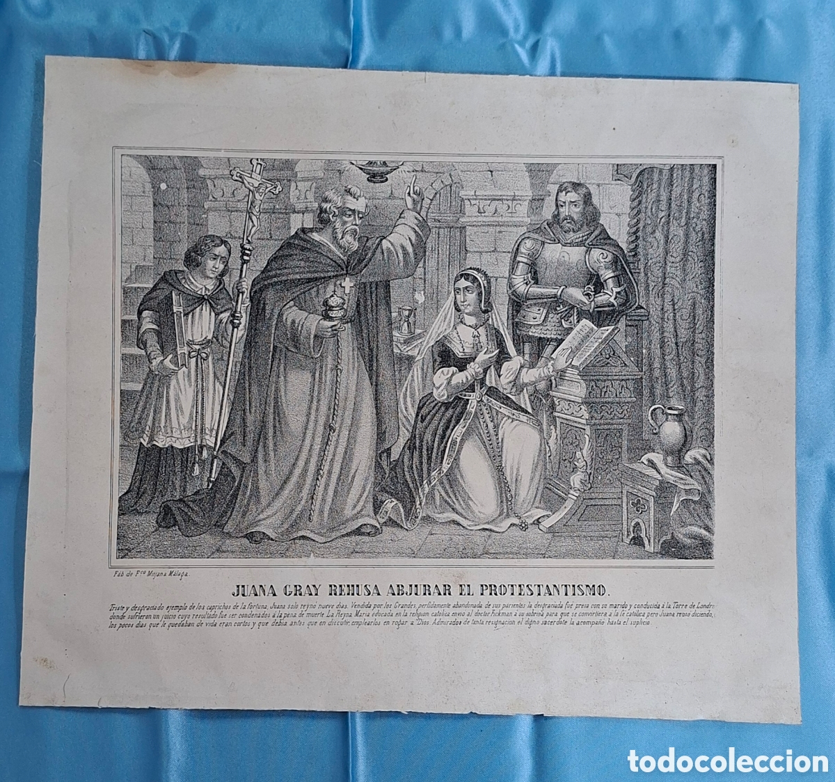 Arte: Litograf&iacute;a del Siglo XIX - Foto 2