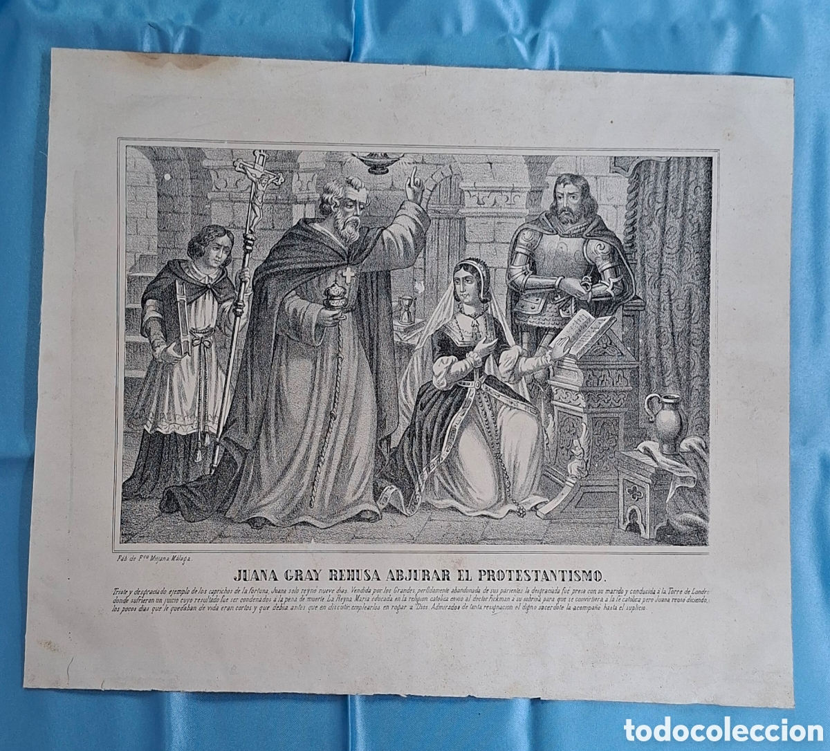 Arte: Litograf&iacute;a del Siglo XIX - Foto 3