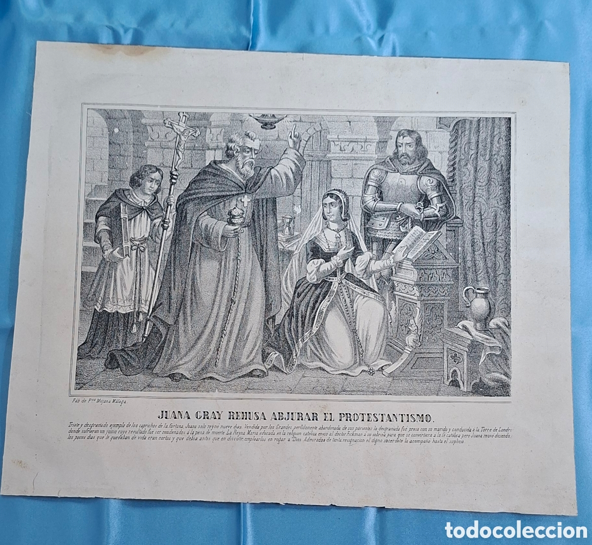 Arte: Litograf&iacute;a del Siglo XIX - Foto 5