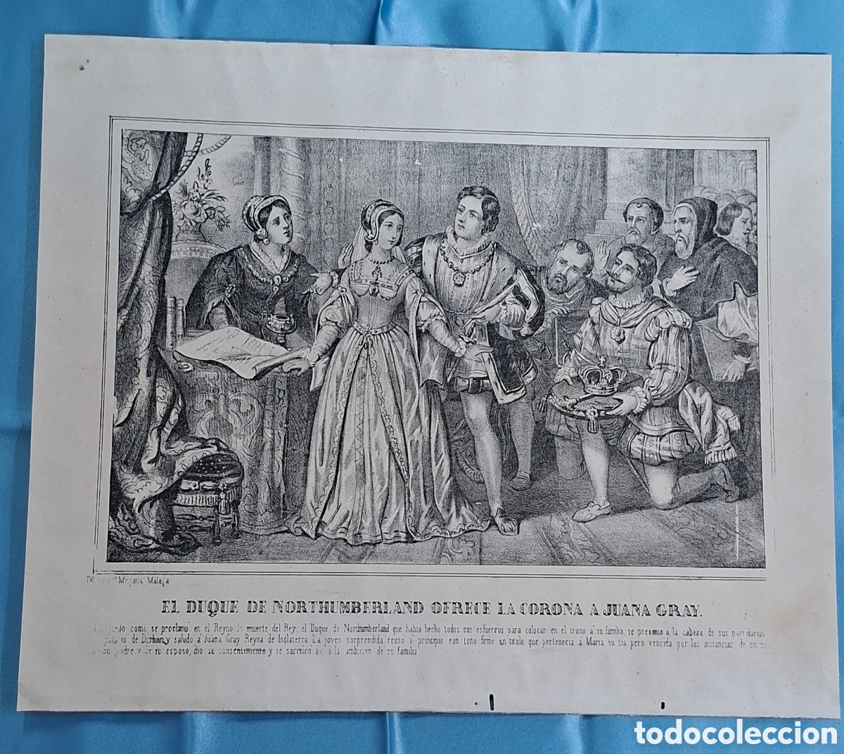 Arte: Litograf&iacute;a del Siglo XIX - Foto 2