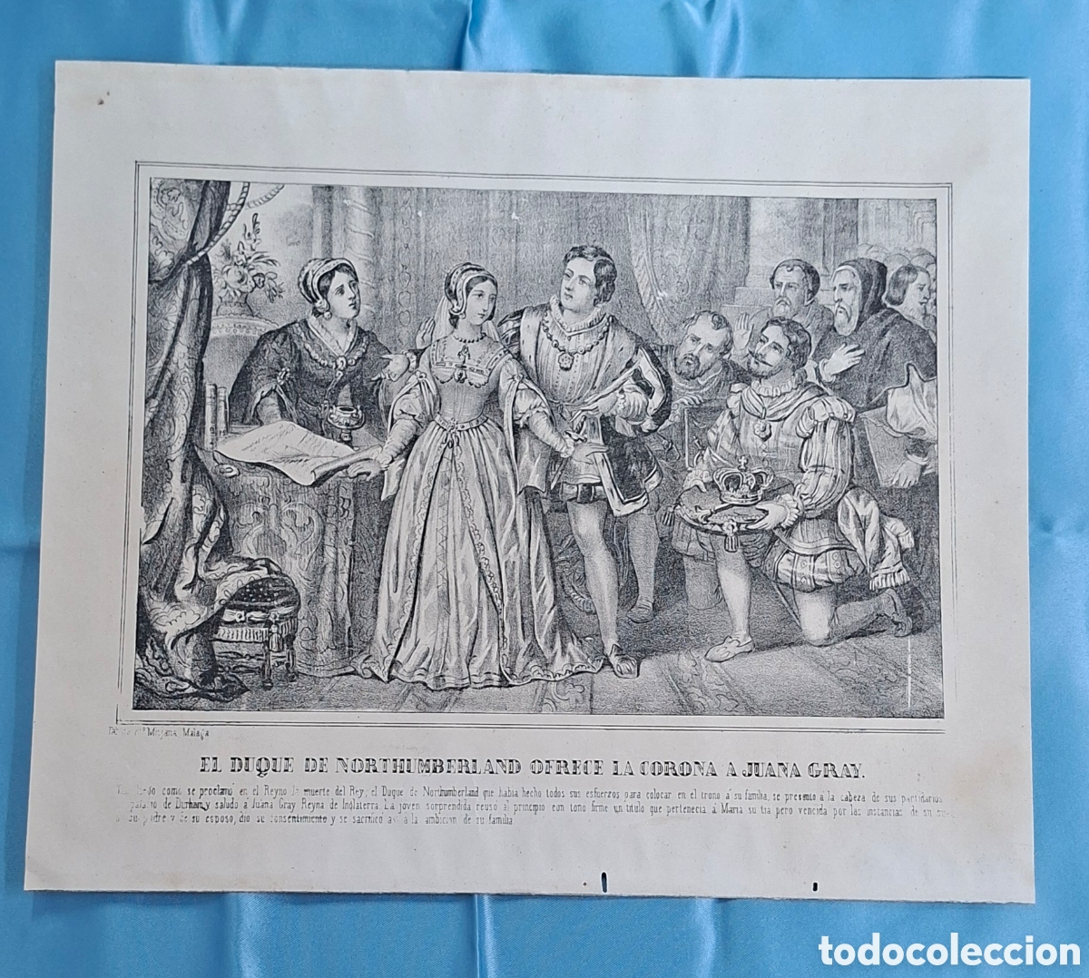 Arte: Litograf&iacute;a del Siglo XIX - Foto 3