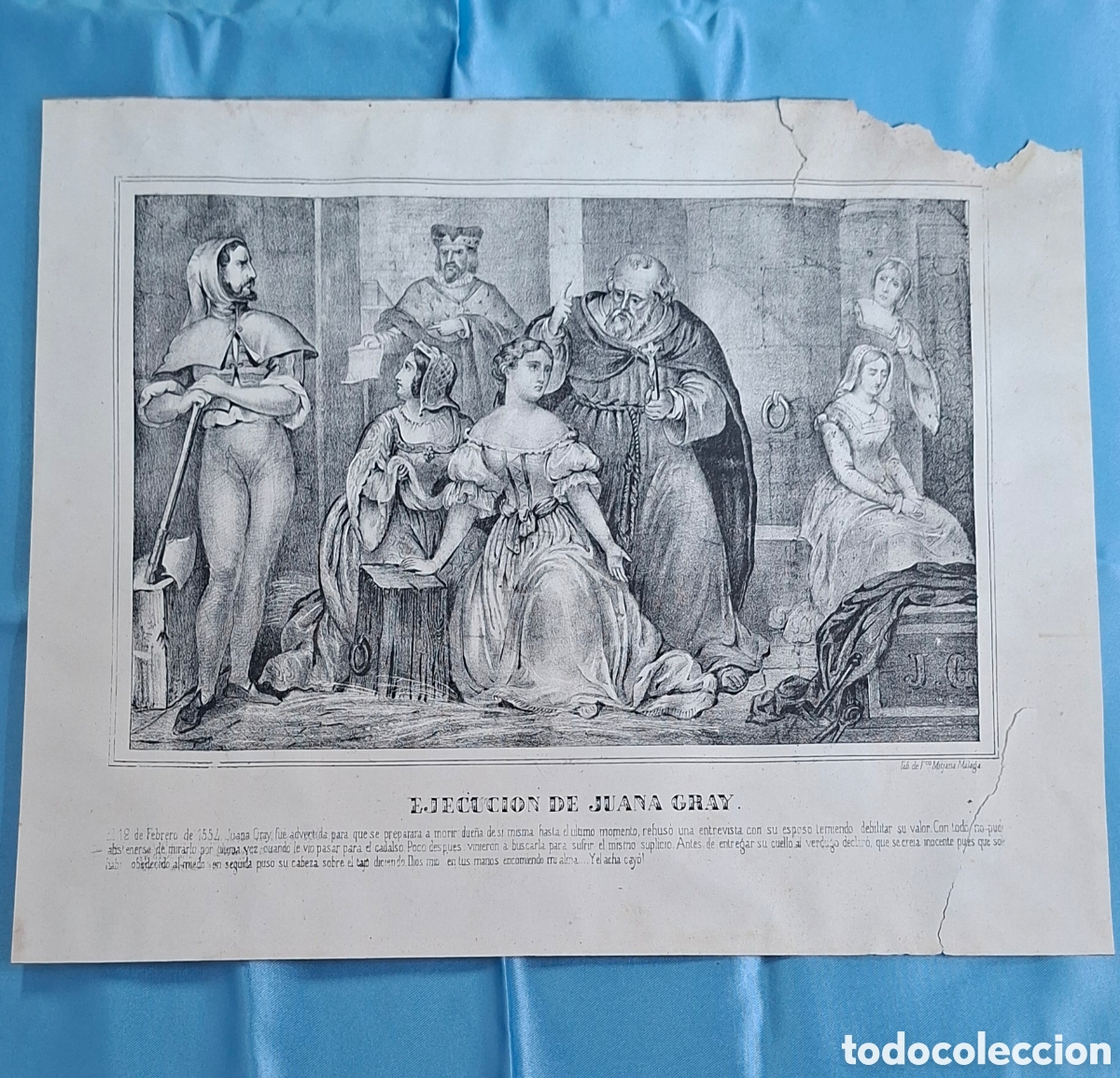 Arte: Litograf&iacute;a del Siglo XIX - Foto 3