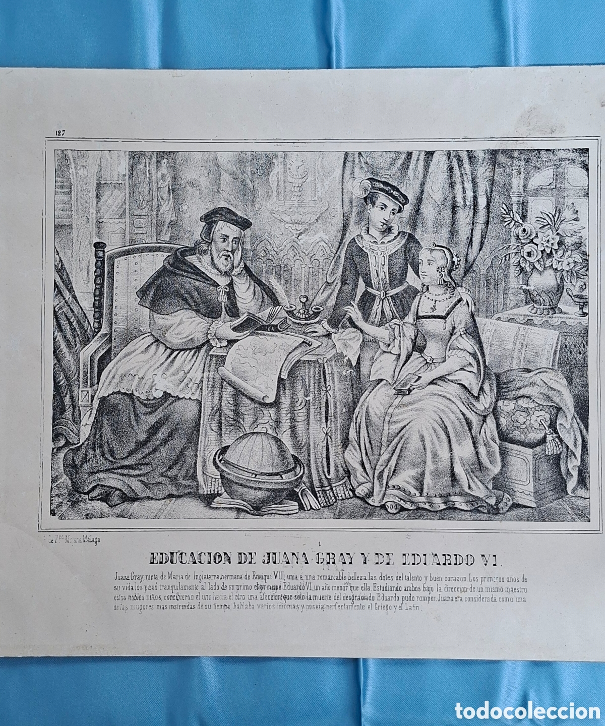 Arte: Litograf&iacute;a del Siglo XIX - Foto 2