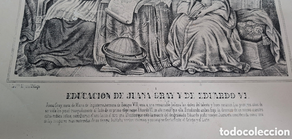 Arte: Litograf&iacute;a del Siglo XIX - Foto 3
