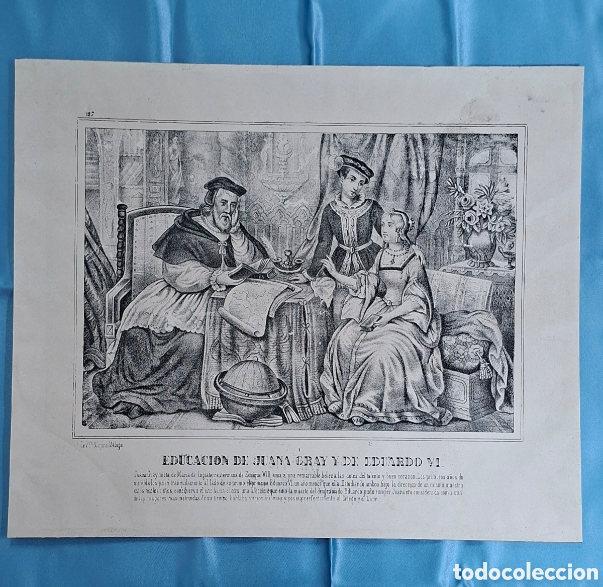 Arte: Litograf&iacute;a del Siglo XIX - Foto 4