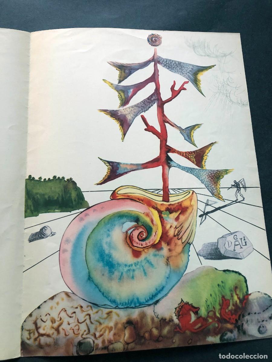 Arte: SALVADOR DALI / FELICITACION DE ACTIVION A&Ntilde;O 1959 / 29,7 x 21,7 / REPRODUCCI&Oacute;N DEL ORIGINAL