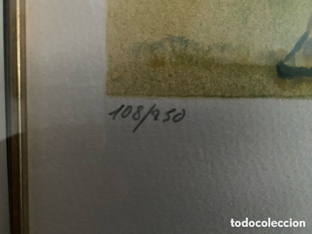 Arte: Litograf&iacute;a Original Dal&iacute; - Edici&oacute;n limitada - Foto 3