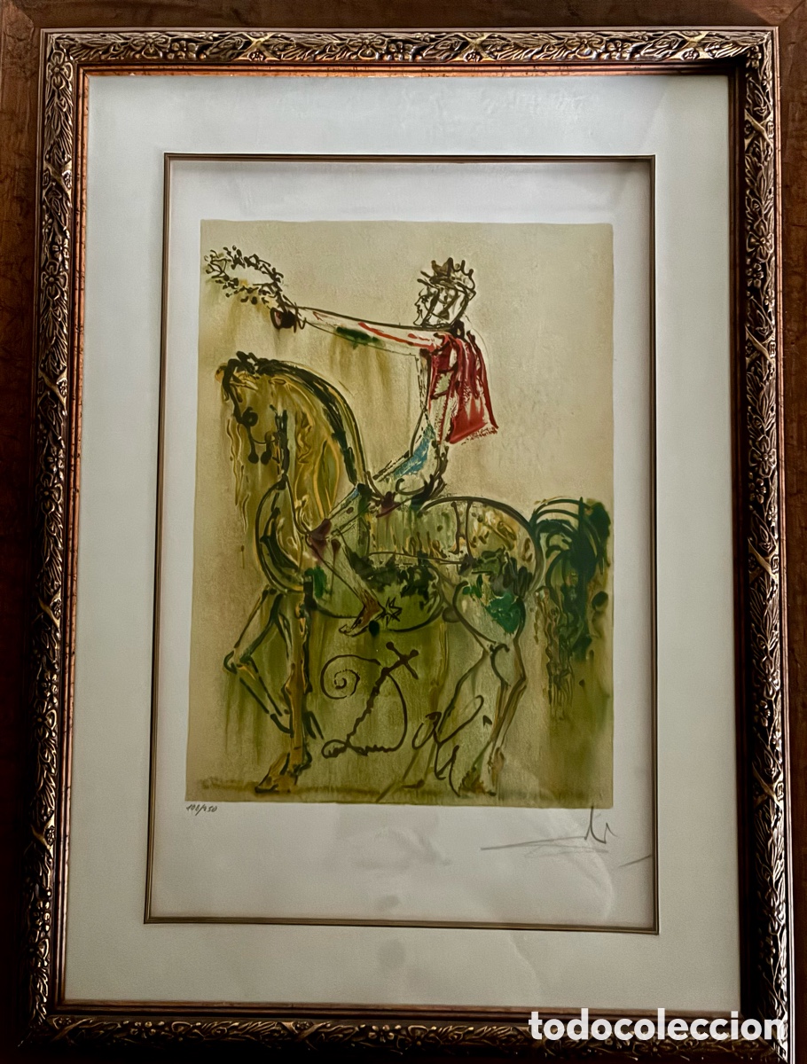 Arte: Litograf&iacute;a Original Dal&iacute; - Edici&oacute;n limitada - Foto 1