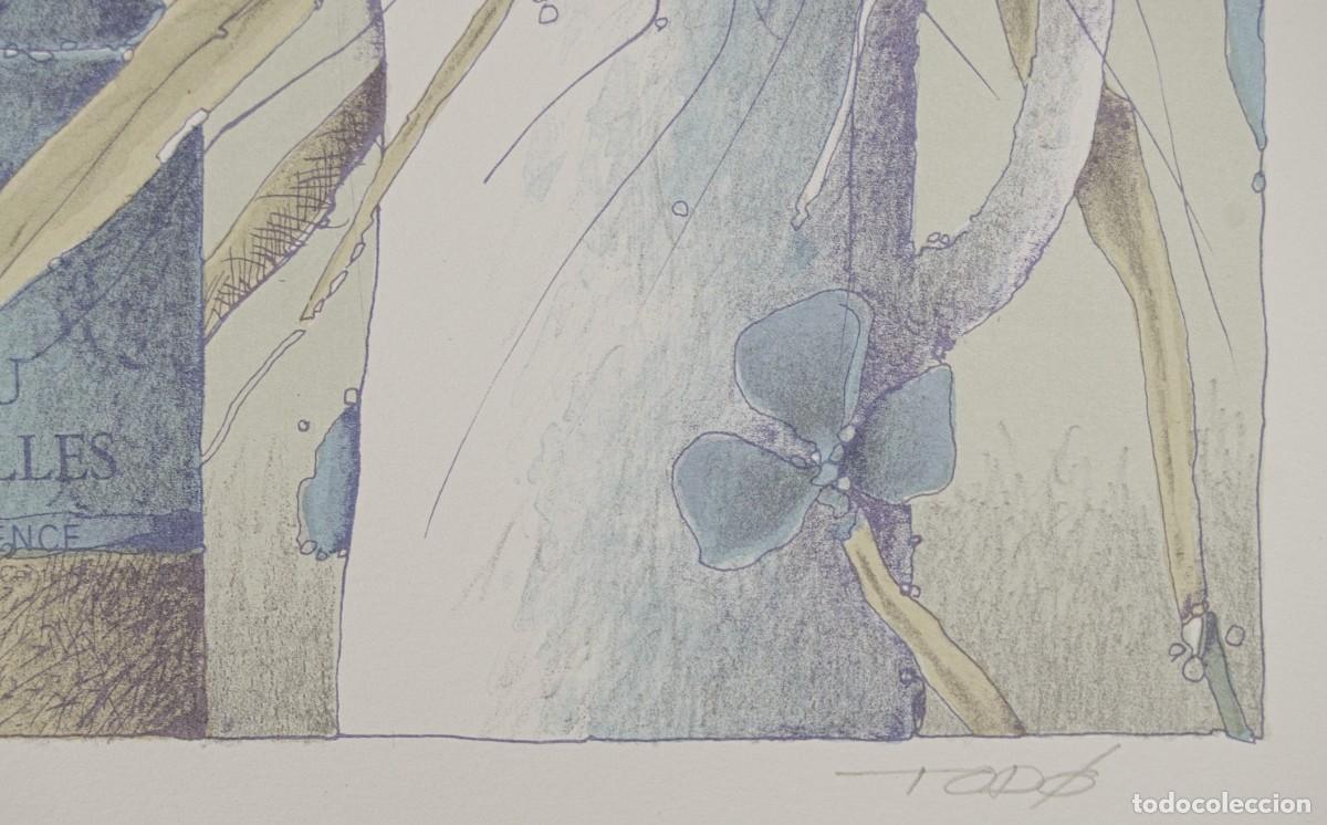 Arte: FRANCESC TOD&Oacute; / BODEG&Oacute;N CON BOTELLA Y JARR&Oacute;N / CONJUNTO DE PROCESO LITOGR&Aacute;FICO - Foto 3
