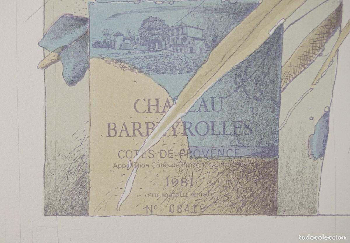 Arte: FRANCESC TOD&Oacute; / BODEG&Oacute;N CON BOTELLA Y JARR&Oacute;N / CONJUNTO DE PROCESO LITOGR&Aacute;FICO - Foto 16