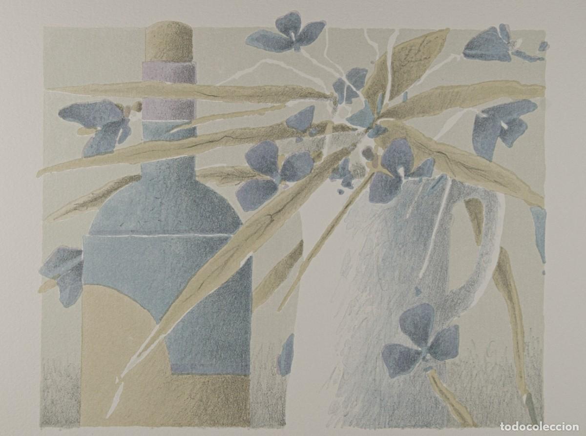 Arte: FRANCESC TOD&Oacute; / BODEG&Oacute;N CON BOTELLA Y JARR&Oacute;N / CONJUNTO DE PROCESO LITOGR&Aacute;FICO - Foto 18