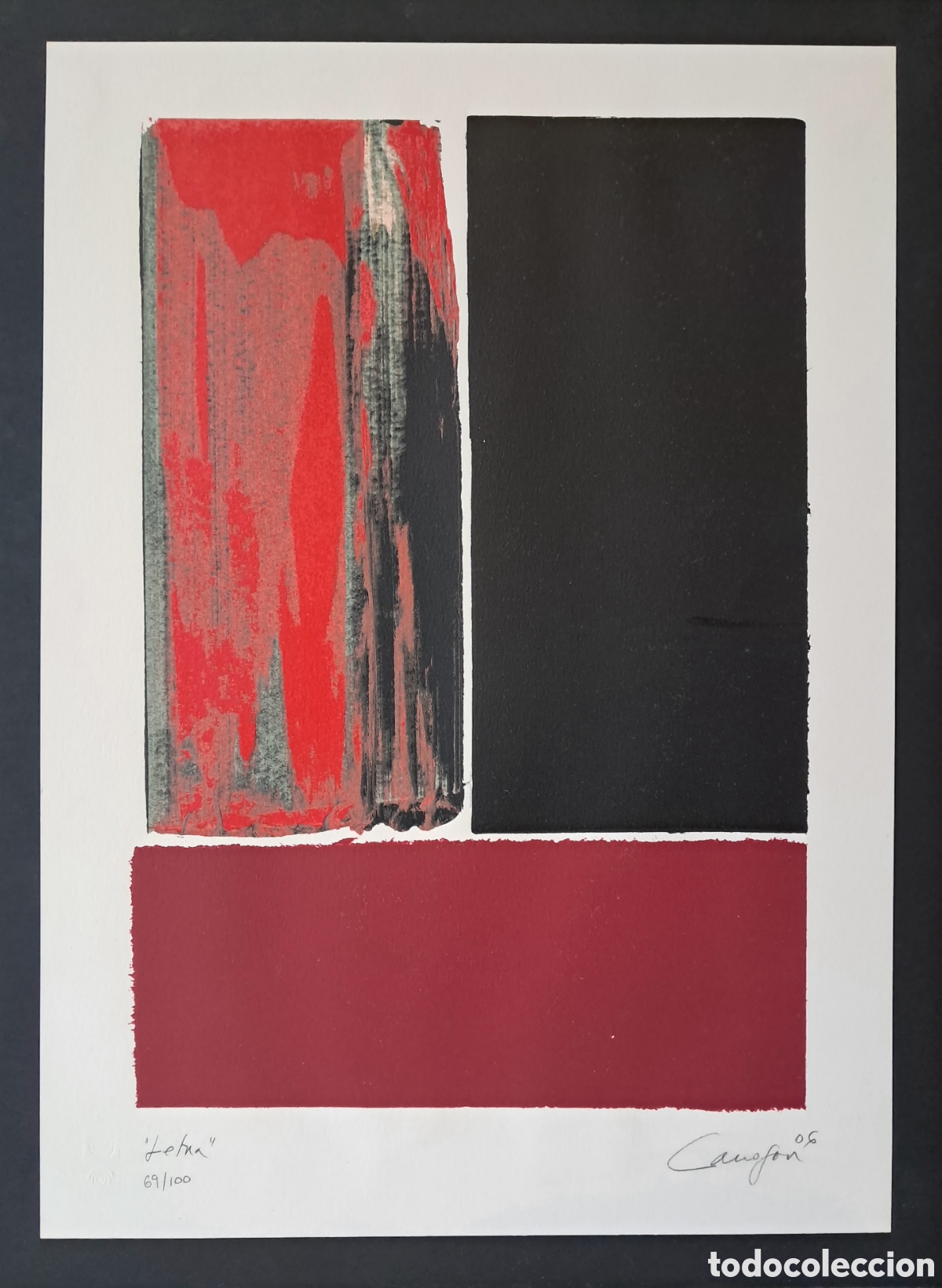 Arte: RAFAEL CANOGAR LITOGRAFIA - Foto 2