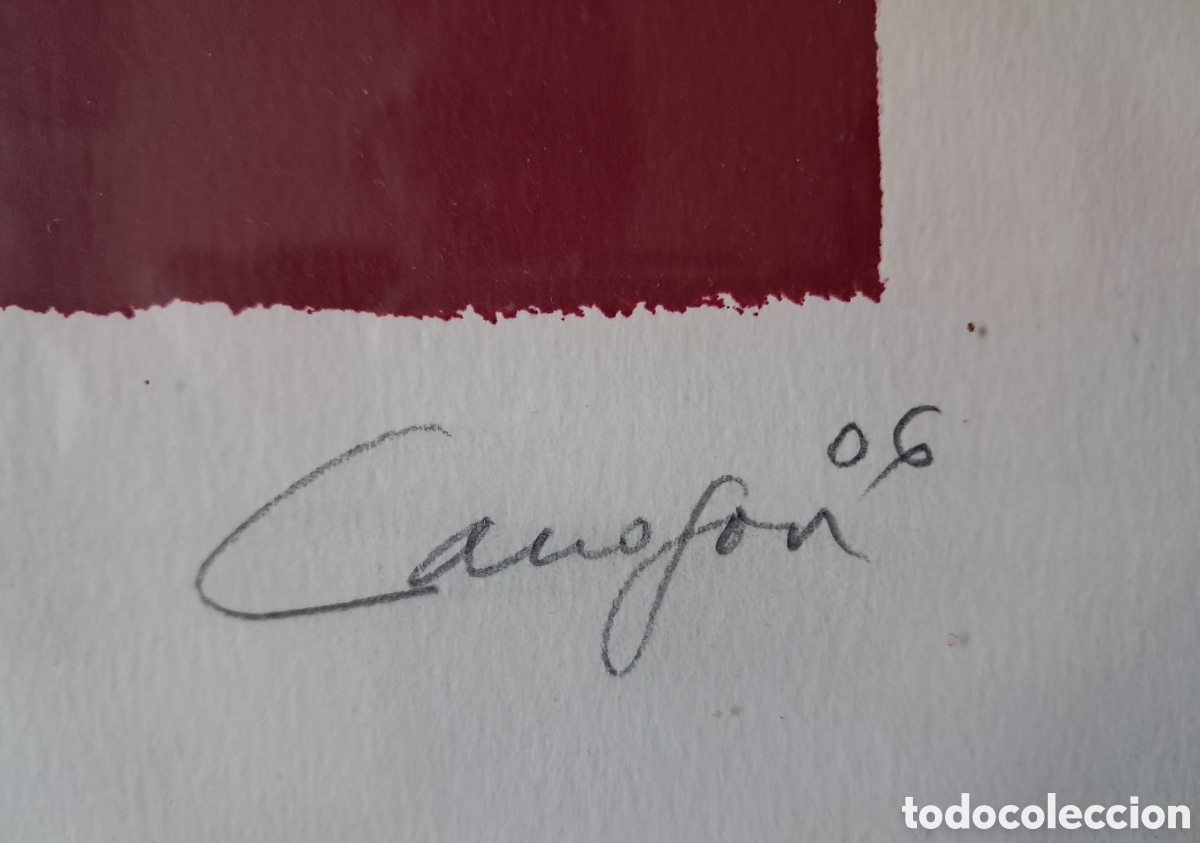 Arte: RAFAEL CANOGAR LITOGRAFIA - Foto 3