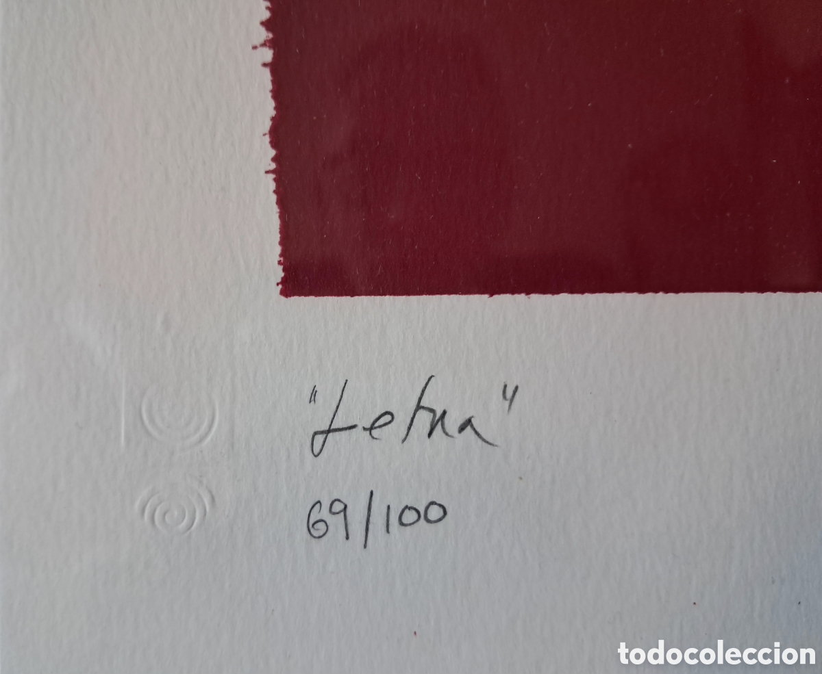 Arte: RAFAEL CANOGAR LITOGRAFIA - Foto 4