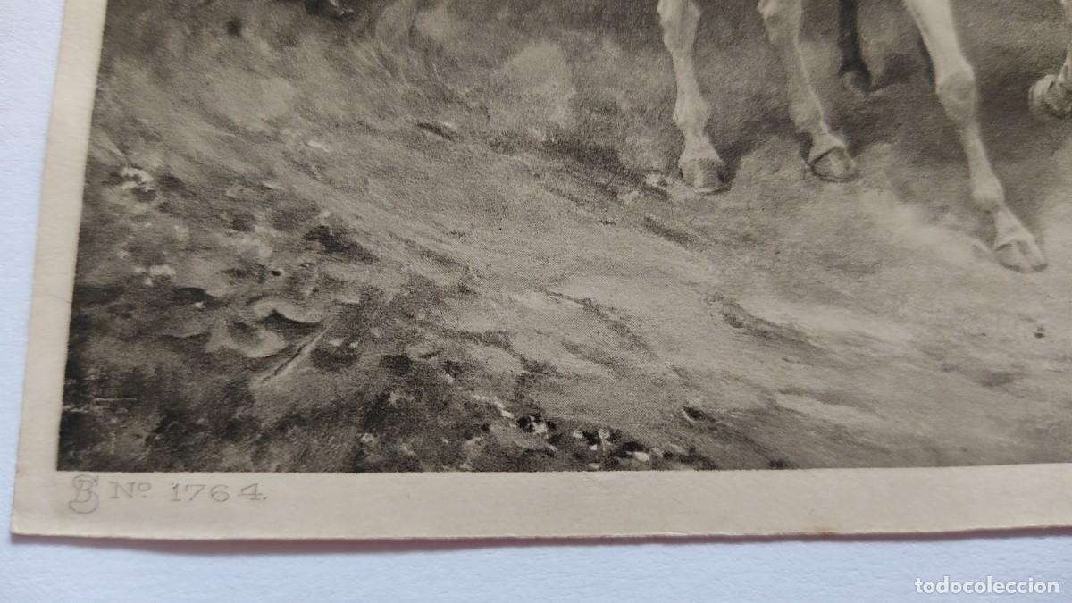 Arte: Antigua litograf&iacute;a numerada - Foto 3