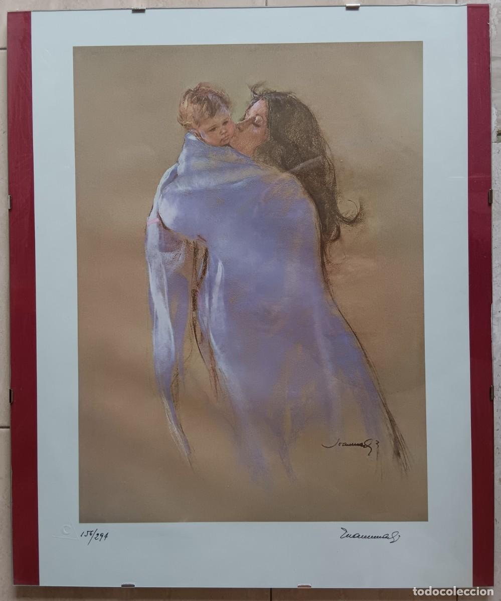 Arte: JOAN MART&Iacute; ARAGON&Eacute;S. LITOGRAF&Iacute;A 156 DE 294 NUMERADA Y FIRMADA A ROTULADOR. PINZAS: 60 X 50.