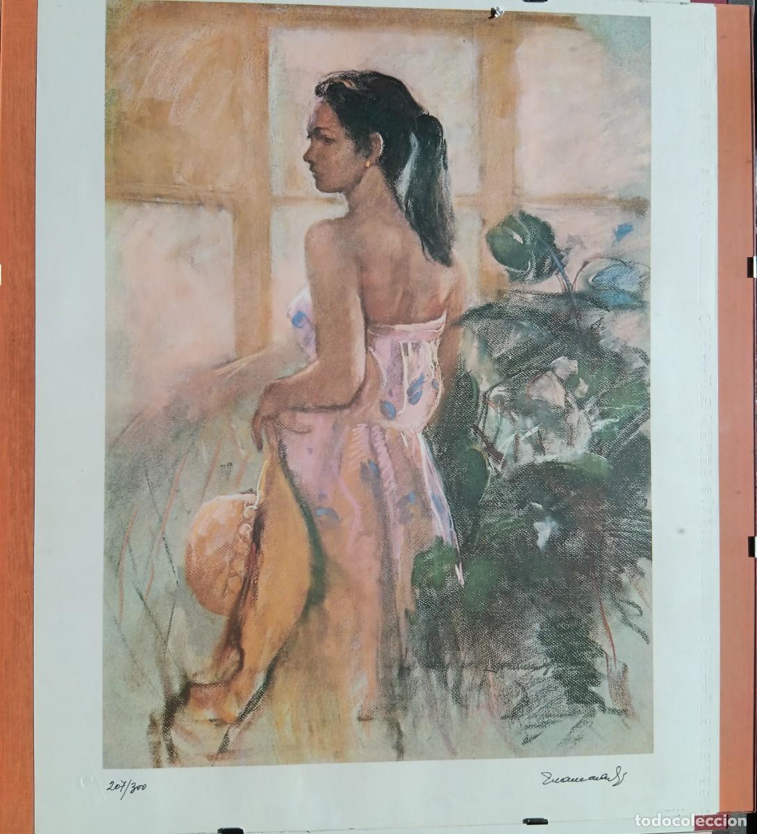 Arte: JOAN MART&Iacute; ARAGON&Eacute;S. LITOGRAF&Iacute;A 207 DE 300 NUMERADA Y FIRMADA A ROTULADOR. 55 X 50. SELLO.