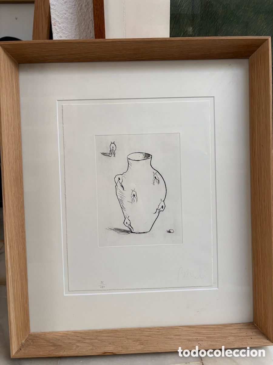 Arte: Miquel Barcel&oacute;. Litograf&iacute;a - Foto 1