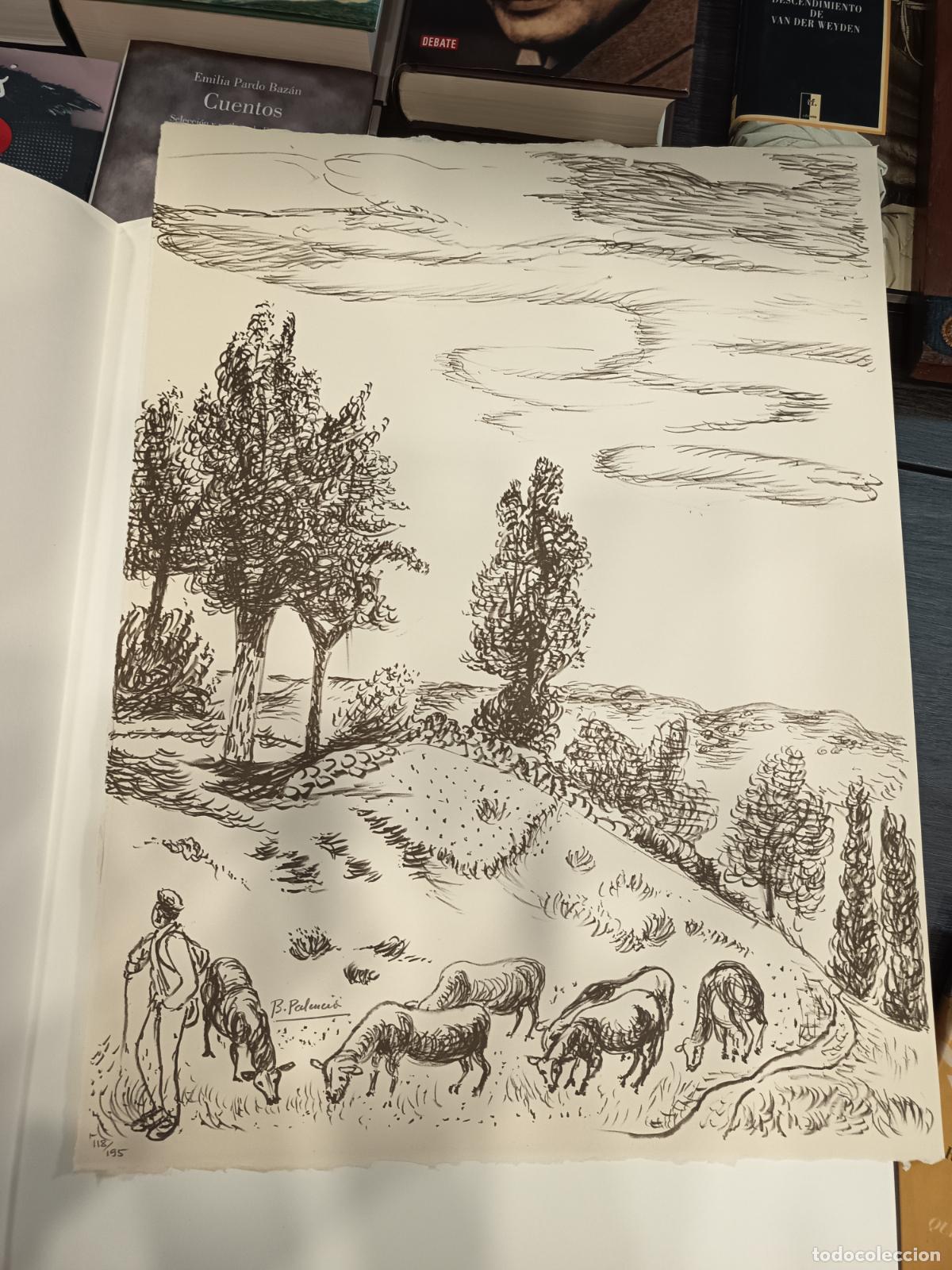 Art: 1977 - BENJAM&Iacute;N PALENCIA. Litograf&iacute;a original firmada a l&aacute;piz por el artista