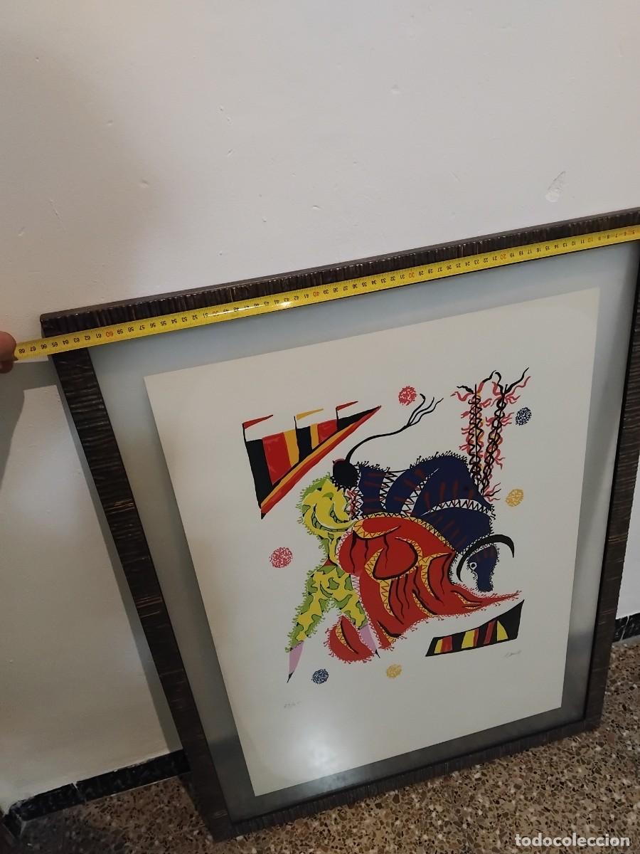 Arte: Cuadro litograf&iacute;a numerada de Rafael Alberti - Foto 1
