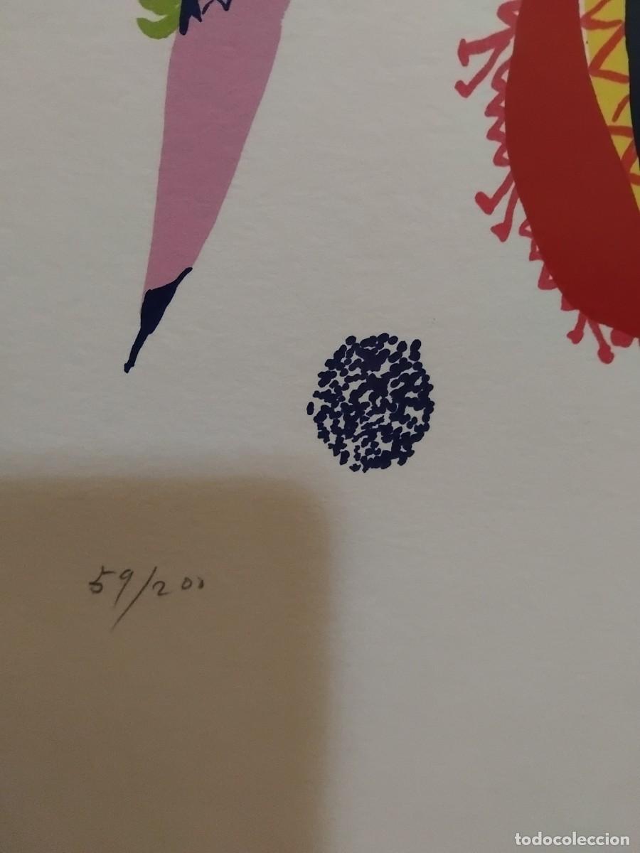 Arte: Cuadro litograf&iacute;a numerada de Rafael Alberti - Foto 4