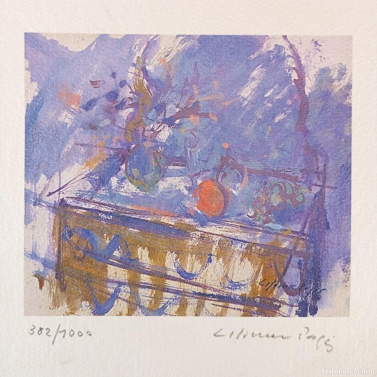 Art: OBRA DE ARTE - LITOGRAFIA - COLOMER PAG&Egrave;S - 382/1000 - 205 X 205 MM / 509