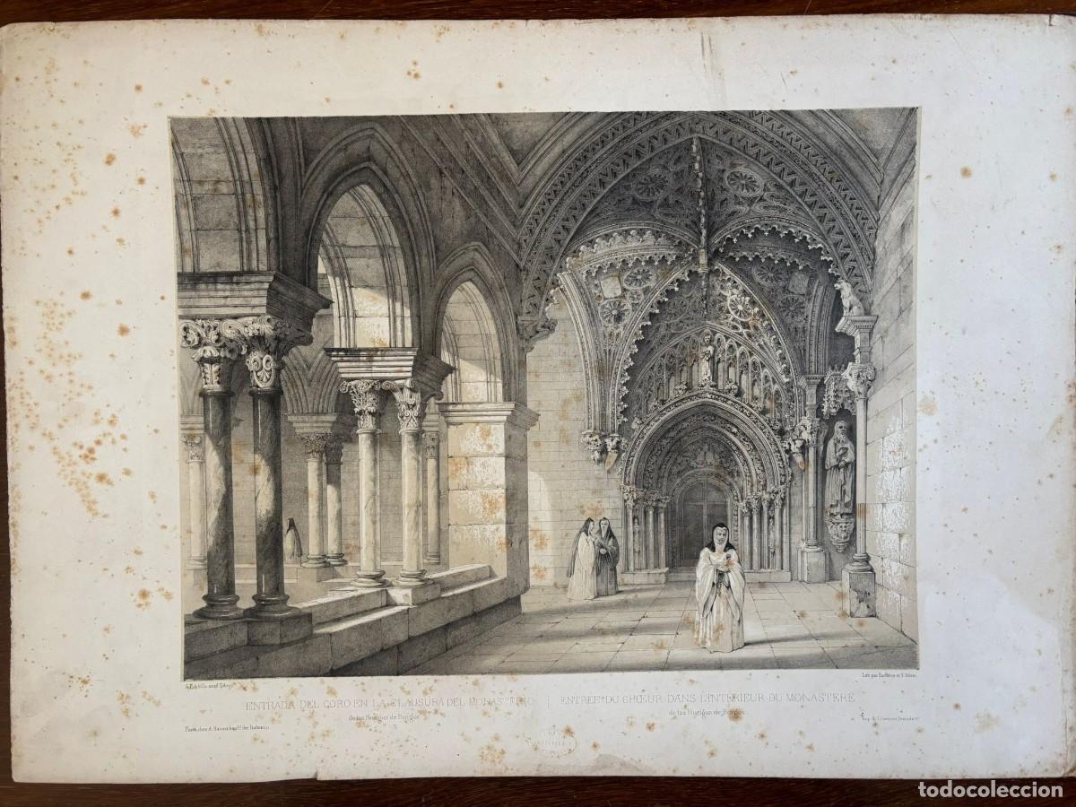 Arte: Grabado Perez Villaamil de la serie Espa&ntilde;a Artistica y Monumental