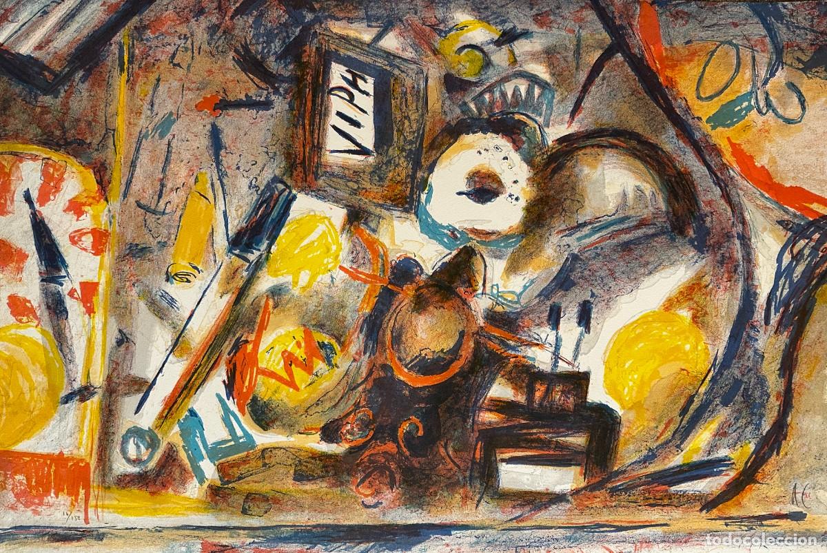 Arte: ANTONI CUSO - LITOGRAFIA - - Foto 1