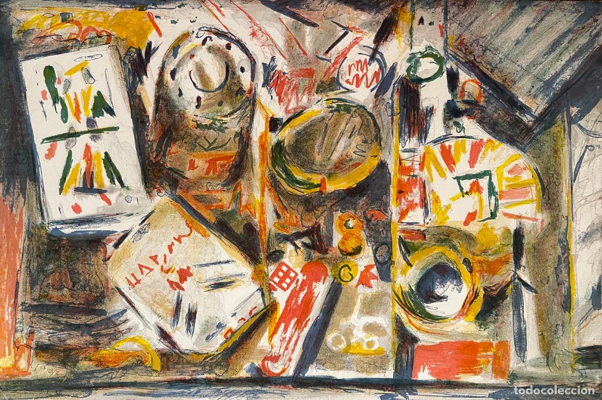Arte: ANTONI CUSO - LITOGRAFIA - - Foto 1