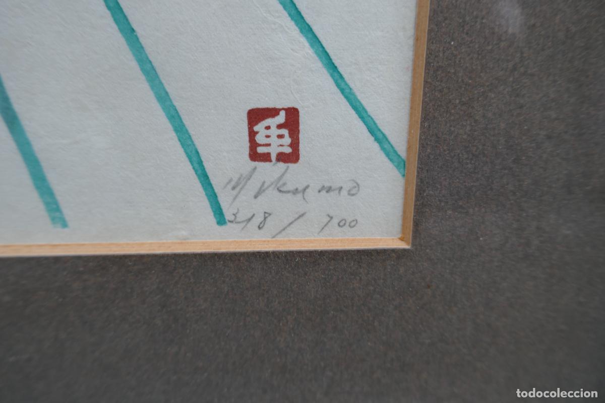 Arte: INI KUMO - LITOGRAFIA - NUMERADA 318 DE 700. - Foto 5