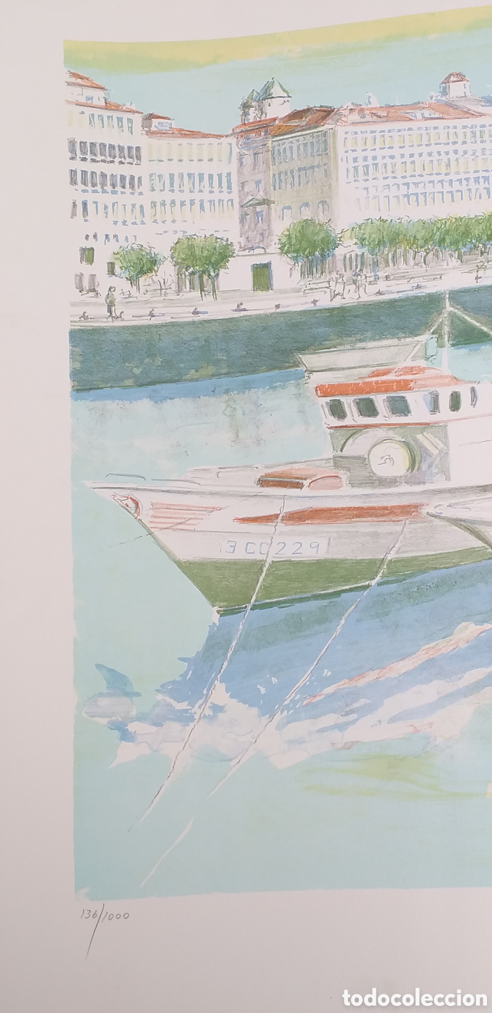 Arte: LITOGRAF&Iacute;A SERGI CASTIGNANI &rdquo; REFLEJOS&rdquo; - Foto 3