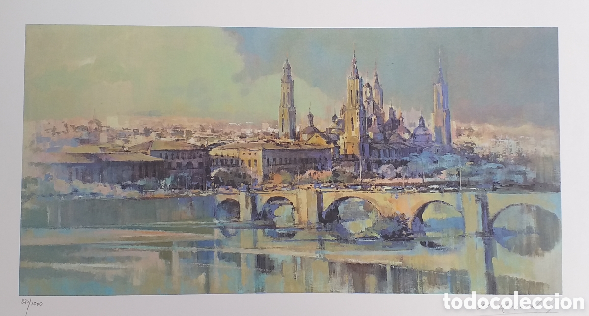 Arte: LITOGRAF&Iacute;A MANUEL MAYORAL &rdquo;ZARAGOZA&rdquo; - Foto 2