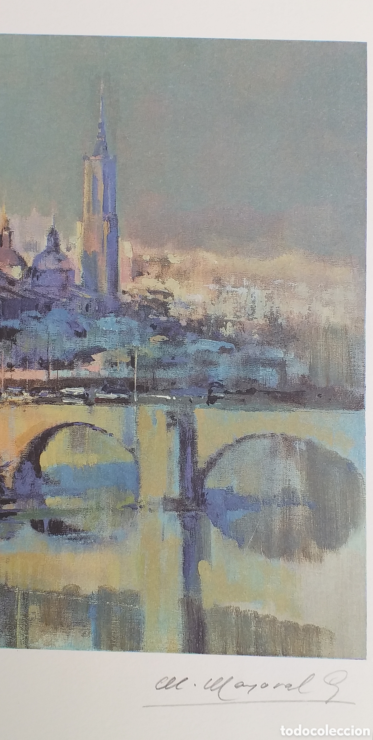 Arte: LITOGRAF&Iacute;A MANUEL MAYORAL &rdquo;ZARAGOZA&rdquo; - Foto 5