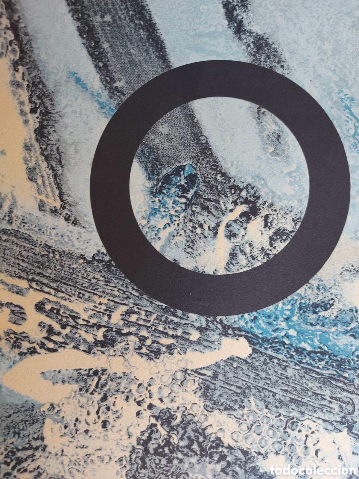 Arte: JOAN - JOSEP THARRATS &rdquo;CIRCULO BLUE &rdquo; LITOGRAFIA - Foto 2