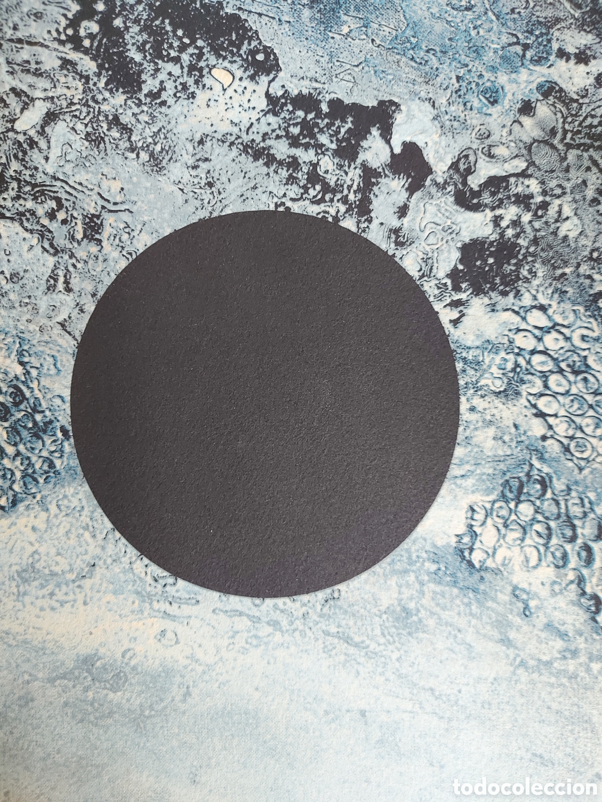 Arte: JOAN - JOSEP THARRATS &rdquo;CIRCULO BLUE &rdquo; LITOGRAFIA - Foto 3