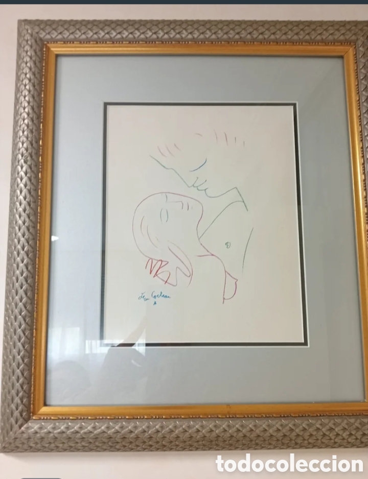 Arte: Litograf&iacute;a. Jean Cocteau, - Foto 2