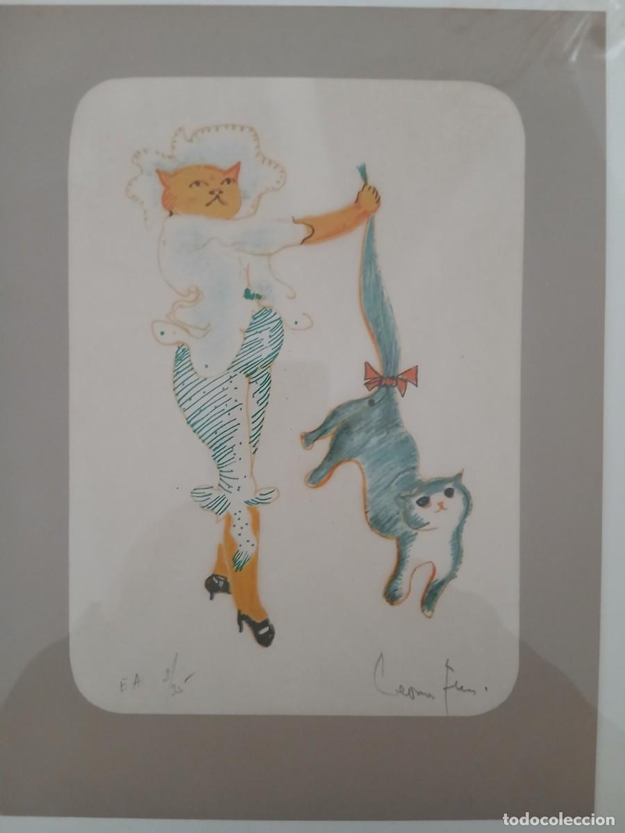 Arte: 3 litograf&iacute;as Leonor Fini - Foto 3