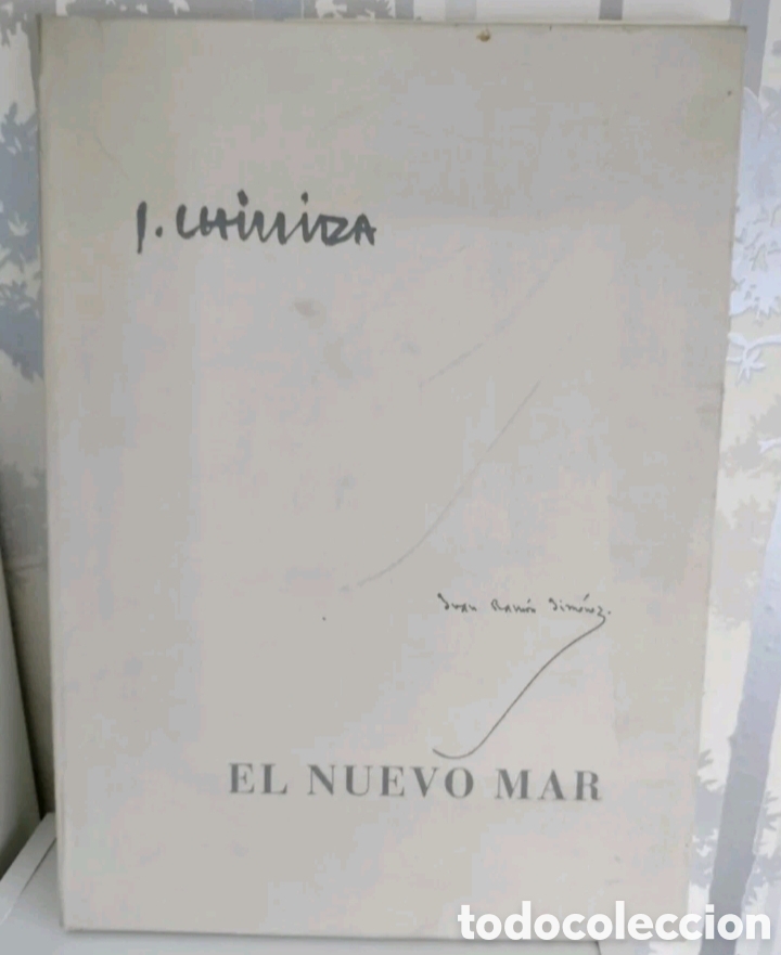 Arte: JUAN RAM&Oacute;N JIM&Eacute;NEZ &ndash; &ldquo;EL NUEVO MAR&rdquo; | EDICI&Oacute;N DE ARTE CON LITOGRAF&Iacute;AS DE GONZALO CHILLIDA (FIRMADAS)