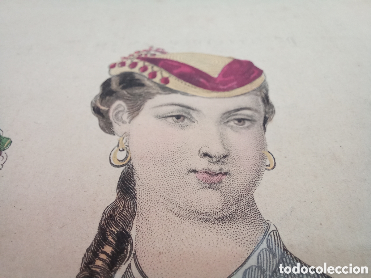 Arte: La Mode Illustree. 1868. Litograf&iacute;a. - Foto 10