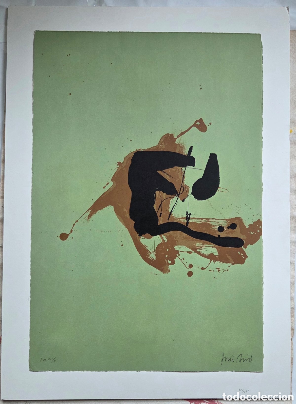 Arte: Jim Bird. Litograf&iacute;a 1977 - Foto 4