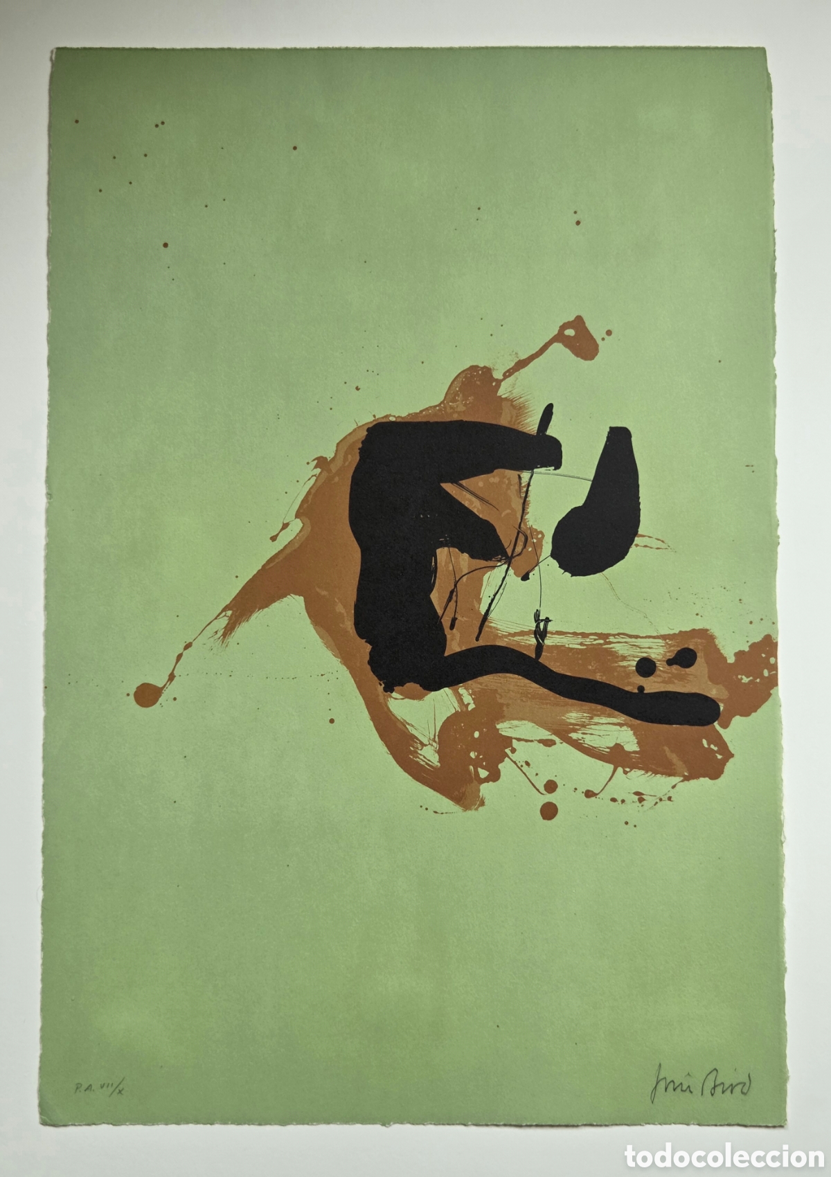 Arte: Jim Bird. Litograf&iacute;a 1977 - Foto 5