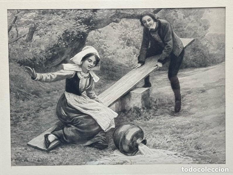 Arte: LITOGRAF&Iacute;A - JULES GIRARDET -